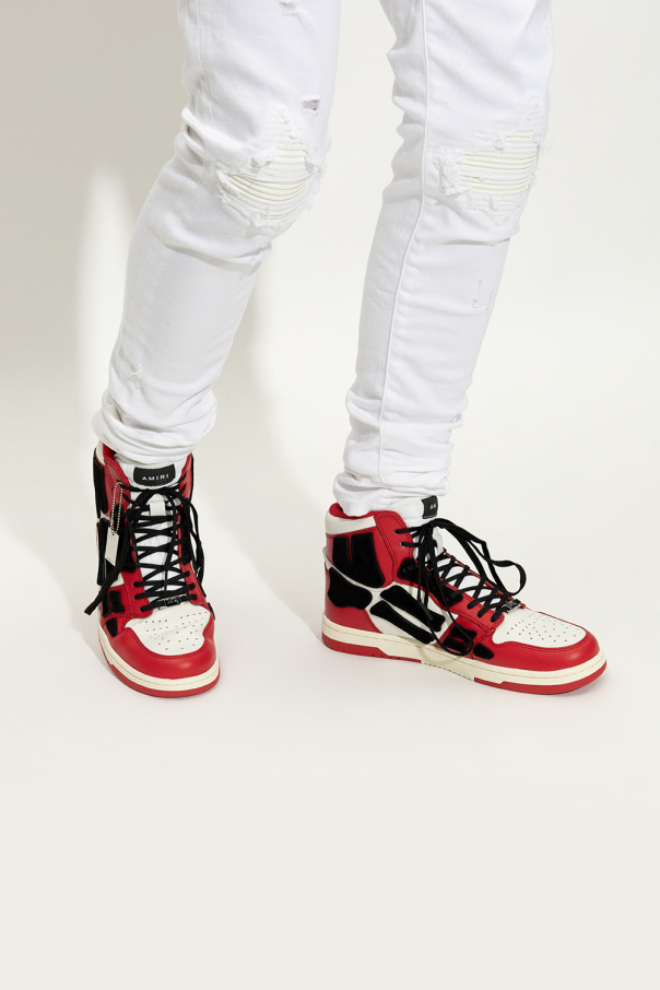 Red 'Skel Top High' sneakers Amiri - Trail Running Supercross 3 ...